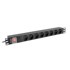 LANBERG Traka za napajanje za RACK 19", 1U, 16A, 6x230V PL, 2 m
